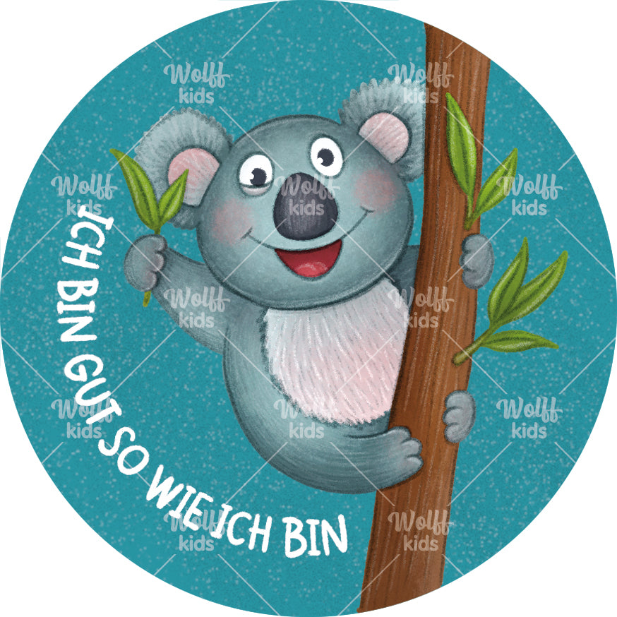 Einzelner Magnet: Ich bin gut so wie ich bin